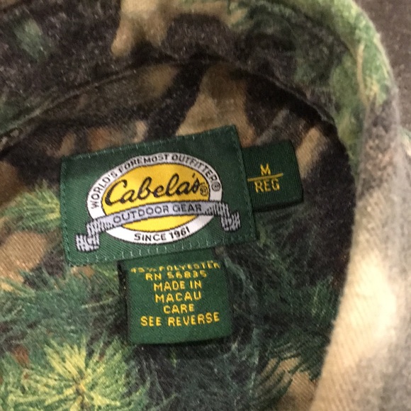 Cabela’s camo shirt - Picture 5 of 8